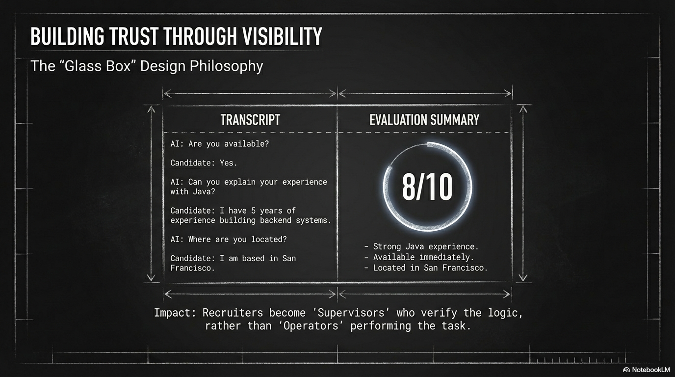 Evaluation Agent interface screenshot